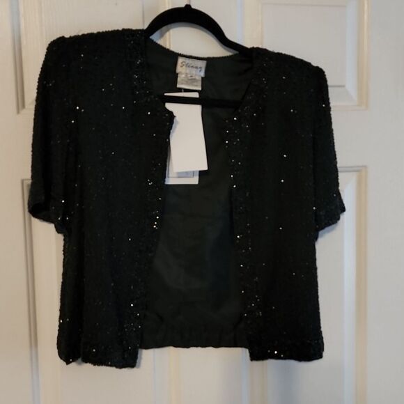 Vintage Stenay beaded jacket small - Picture 2 of 6